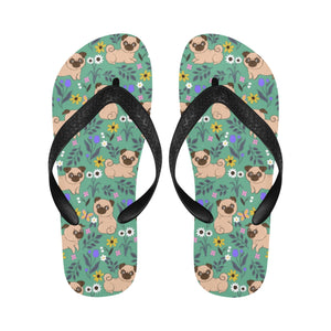 Pug Love Simple Slippers