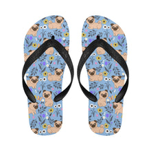 Load image into Gallery viewer, Pug Love Simple Slippers