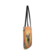 Pug Nebula Shopping Tote Bag-Accessories-Accessories, Bags, Dog Dad Gifts, Dog Mom Gifts, Pug-3