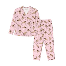 Load image into Gallery viewer, Pug Pajamas for Women - XL Available - Fawn Pugs Doing Yoga-Pajamas-Apparel,Dog Mom Gifts,Pajamas,Pug-9