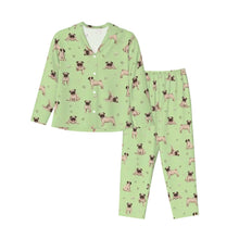 Load image into Gallery viewer, Pug Pajamas for Women - XL Available - I Love Fawn Pugs-Pajamas-Apparel,Dog Mom Gifts,Pajamas,Pug-15