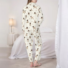 Load image into Gallery viewer, Pug Pajamas for Women - XL Available - I Love Fawn Pugs-Pajamas-Apparel,Dog Mom Gifts,Pajamas,Pug-7
