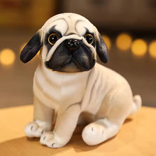 Load image into Gallery viewer, Small Lifelike Pug Stuffed Animal Plush Toy - Sitting and Standing-Soft Toy-Dog Memorial Gifts,Pug,Stuffed Animal-Sitting-3