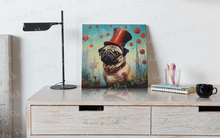 Load image into Gallery viewer, Pug The Magician Framed Wall Art Poster-Art-Dog Art, Home Decor, Pug-2