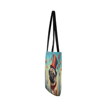 Load image into Gallery viewer, Pug The Magician Shopping Tote Bag-Accessories-Accessories, Bags, Dog Dad Gifts, Dog Mom Gifts, Pug-4