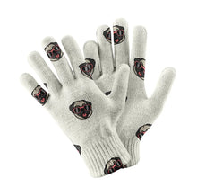 Load image into Gallery viewer, Pug with Shades Charm Touch Screen Gloves-Accessories-Accessories,Dog Dad Gifts,Dog Mom Gifts,Gloves-White-1