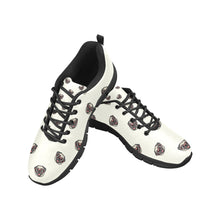Load image into Gallery viewer, Pug with Shades Charm Women's Breathable Sneakers - 7 Gradients-Footwear-Dog Mom Gifts,Pug,Shoes-31