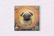 Load image into Gallery viewer, Pug&#39;s Celestial Reverie Framed Wall Art Poster-Art-Dog Art, Home Decor, Pug-4