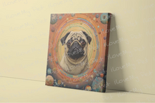 Load image into Gallery viewer, Pug&#39;s Celestial Reverie Framed Wall Art Poster-Art-Dog Art, Home Decor, Pug-5