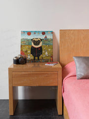 Pug's Grand Masquerade Framed Wall Art Poster-Art-Dog Art, Home Decor, Pug-3