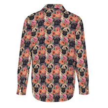Load image into Gallery viewer, Pugs in Summer Bloom Women&#39;s Shirt-7