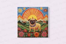 Load image into Gallery viewer, Pug&#39;s Paradise Framed Wall Art Poster-Art-Dog Art, Home Decor, Pug-4