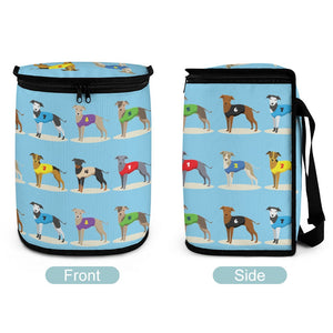 Racing Greyhound / Whippets Love Multipurpose Car Storage Bag-10