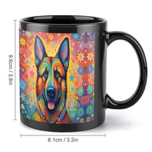 Load image into Gallery viewer, Radiant Guardian German Shepherd Coffee Mug-4