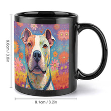 Load image into Gallery viewer, Radiant Love Pit Bull Coffee Mug-4