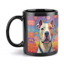 Load image into Gallery viewer, Radiant Love Pit Bull Coffee Mug-5