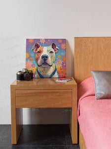 Radiant Love Pit Bull Wall Art Poster-Art-Dog Art, Home Decor, Pit Bull, Poster-3