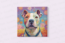 Load image into Gallery viewer, Radiant Love Pit Bull Wall Art Poster-Art-Dog Art, Home Decor, Pit Bull, Poster-4