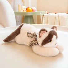 Load image into Gallery viewer, Ragdoll Cat Stuffed Animal Plush Toy - Floral Bow Kitty-Stuffed Animals-Cat Memorial Gifts,Cats,Ragdoll Cat,Stuffed Animal-8