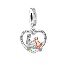 Load image into Gallery viewer, Rainbow Bridge Labrador Silver Charm Pendant-Dog Themed Jewellery-Jewellery, Labrador, Pendant-2