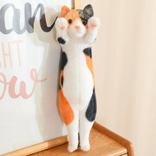Load image into Gallery viewer, Realistic American Shorthair Calico Cat Plushie - Standing with Pink Paw Pads-Stuffed Animals-Calico Cat,Cat Memorial Gifts,Stuffed Animal-2