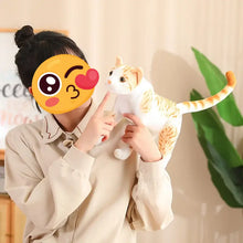 Load image into Gallery viewer, Realistic American Shorthair Cat Soft Toy - Orange and White Striped Tabby - Standing with Upright Tail-Stuffed Animals-British Shorthair Cat,Cat Memorial Gifts,Stuffed Animal-1