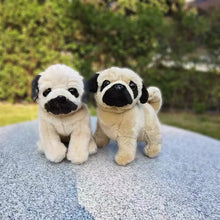 Load image into Gallery viewer, Realistic Apricot Pug Stuffed Animal Plush Toy-Stuffed Animals-Dog Memorial Gifts,Pug,Stuffed Animal-4