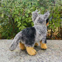 Load image into Gallery viewer, Realistic Australian Cattle Dog Blue Heeler Stuffed Animal Plush Toy-Stuffed Animals-Blue Heeler,Dog Memorial Gifts,Stuffed Animal-8