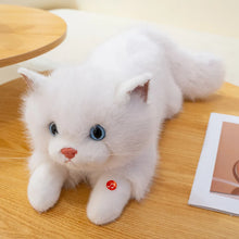 Load image into Gallery viewer, Realistic Belly Flop Ragdoll Cat Plush Toys-White-45cm-15