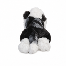 Load image into Gallery viewer, Realistic Black and White English Sheepdog Stuffed Animal Plush Toy-Stuffed Animals-Generic-Length 20" (50 cm)-iLoveMy.Pet