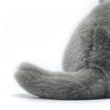 Load image into Gallery viewer, Realistic Blue British Shorthair Cat Stuffed Animal Plush Toy - Soft Fur Lifelike Detailing-5