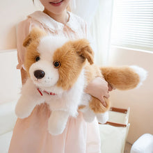 Load image into Gallery viewer, Realistic Border Collie Stuffed Animal Plush Toy - 4 Coat Colors-4