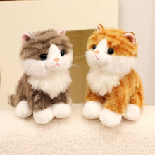 Load image into Gallery viewer, Realistic Brown Tabby Maine Coon Cat Stuffed Animal Plush Toy-Cats-Cat Memorial Gifts,Cats,Maine Coon,Stuffed Animal,Tabby Cat-13