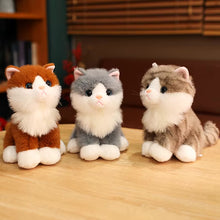 Load image into Gallery viewer, Realistic Brown Tabby Maine Coon Cat Stuffed Animal Plush Toy-Cats-Cat Memorial Gifts,Cats,Maine Coon,Stuffed Animal,Tabby Cat-15