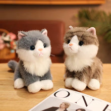 Load image into Gallery viewer, Realistic Brown Tabby Maine Coon Cat Stuffed Animal Plush Toy-Cats-Cat Memorial Gifts,Cats,Maine Coon,Stuffed Animal,Tabby Cat-10
