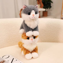 Load image into Gallery viewer, Realistic Orange Tabby Maine Coon Cat Stuffed Animal Plush Toy-Cats-Cat Memorial Gifts,Cats,Maine Coon,Orange Cat,Stuffed Animal,Tabby Cat-7