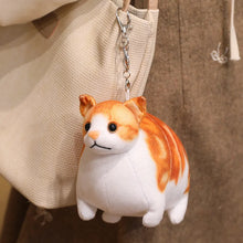 Load image into Gallery viewer, Realistic Chubby Fat Brown Tabby Cat Plush Toy - Bag Charm Also Available-7