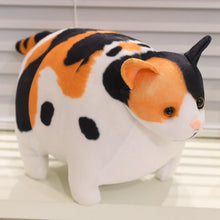 Load image into Gallery viewer, Realistic Chubby Fat Calico Cat Plush Toy - Bag Charm Also Available-Stuffed Animals-Calico Cat,Cat Memorial Gifts,Cats,Stuffed Animal-7