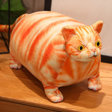 Load image into Gallery viewer, Realistic Chubby Fat Orange Tabby Cat Plush Toy - Big Fat Sausage Cat-Stuffed Animals-Cat Memorial Gifts,Cats,Orange Cat,Stuffed Animal,Tabby Cat-7