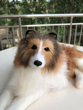 Load image into Gallery viewer, Realistic Collie / Sheltie Stuffed Animal Plush Toy-Soft Toy-Dogs, Home Decor, Rough Collie, Shetland Sheepdog, Stuffed Animal-7
