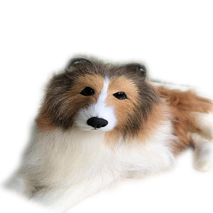 Realistic Collie / Sheltie Stuffed Animal Plush Toy-Soft Toy-Dogs, Home Decor, Rough Collie, Shetland Sheepdog, Stuffed Animal-8