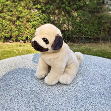 Load image into Gallery viewer, Realistic Fawn Pug Stuffed Animal Plush Toy-Dog Memorial Gifts,Pug,Stuffed Animal-2