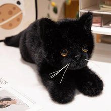 Load image into Gallery viewer, Realistic Hug Me Black Cat Stuffed Animal Plush Toys-Cats-Cats,Stuffed Animal-2