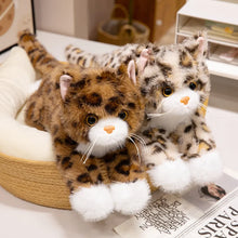Load image into Gallery viewer, Realistic Hug Me Brown Bengal Cat Stuffed Animal Plush Toys-22