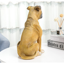 Load image into Gallery viewer, Realistic Large Boxer Dog Statue - Lifelike Dog Sculpture for Home-Home Decor-Home Decor,Statue-3