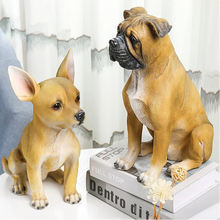 Load image into Gallery viewer, Realistic Large Boxer Dog Statue - Lifelike Dog Sculpture for Home-3