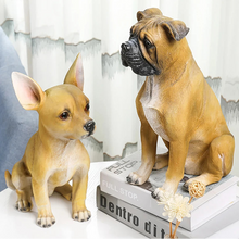 Load image into Gallery viewer, Realistic Large Fawn Chihuahua Statue - Lifelike Dog Sculpture for Home-3
