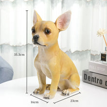 Load image into Gallery viewer, Realistic Large Fawn Chihuahua Statue - Lifelike Dog Sculpture for Home-Chihuahua-1