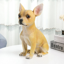 Load image into Gallery viewer, Realistic Large Fawn Chihuahua Statue - Lifelike Dog Sculpture for Home-6