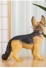 Load image into Gallery viewer, Realistic Large German Shepherd Statue - Lifelike Dog Sculpture for Home-17